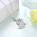 Colar com Pingente - Maltês