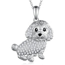 Colar com Pingente - Maltês